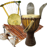 アフリカの楽器